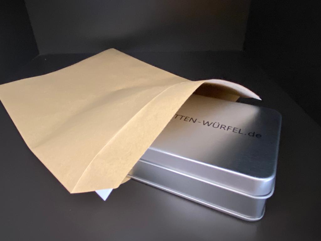 Sportwürfel kurz vor ihrem Versand